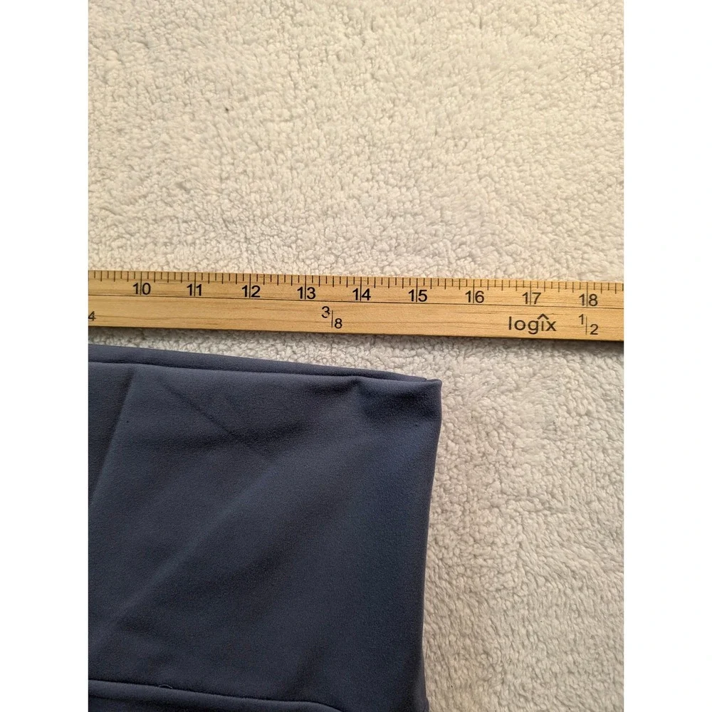 Wild Fable Womens XL Foldover Butter Short Dark Blue High Waist Biker Athleisure